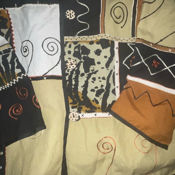 Indigo Moon Button Down Jacket - Picture 5 of 7